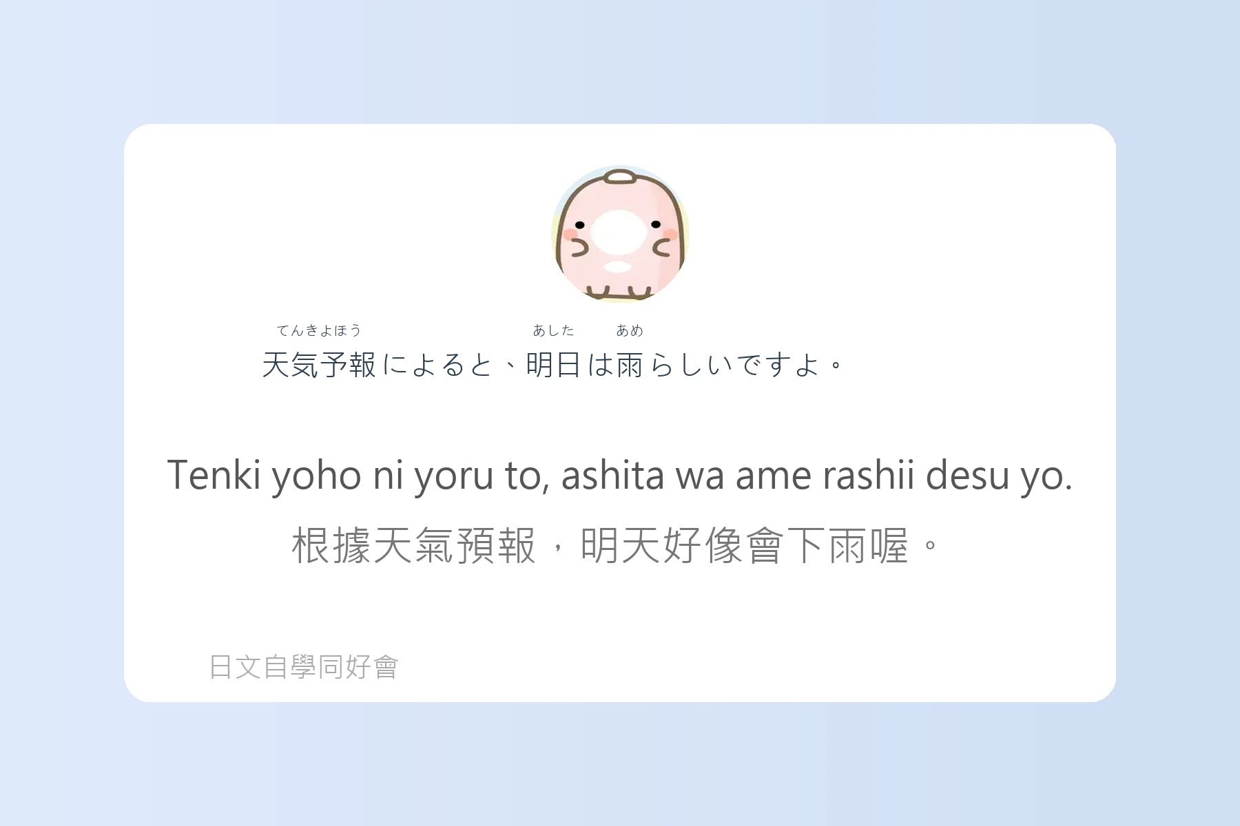 JLPT常考N4日文學習卡片3